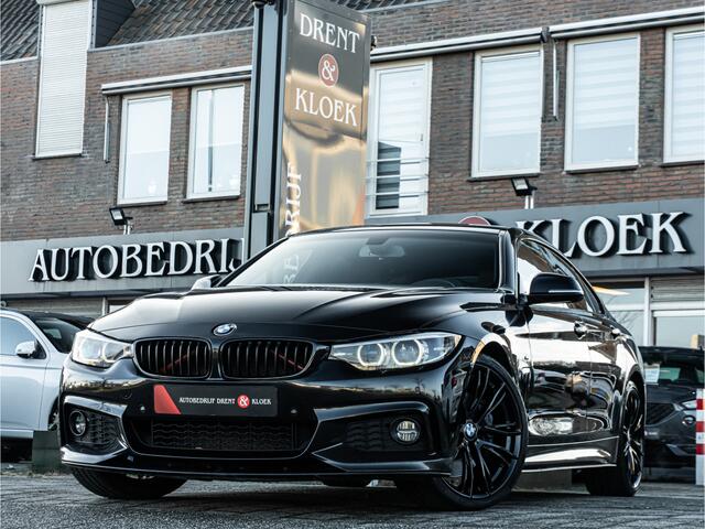 BMW 4-SERIE Gran Coupé 440i High Exe M-Sport ORG NL CARBON PAKKET 20 INCH SHADOW LINE MEMORY STOELEN LEDER