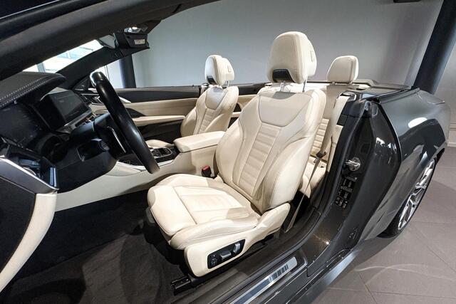 BMW 4-SERIE Cabrio M440i xDrive High Executive | M Performance velgen | Harman Kardon | Stoelverwarming |