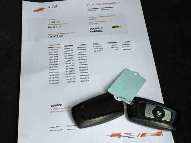 BMW 4-SERIE Gran Coupé 418i M Sport Corporate Lease Schuifdak/Trekhaak