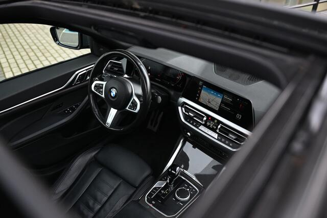 BMW 4-SERIE Gran Coupé 430i High Executive M Sport Automaat / Schuif-kanteldak / Achteruitrijcamera / Comfort Access / M Sportonderstel / Stoelverwarming / Live Cockpit Professional