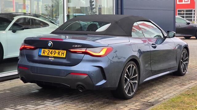 BMW 4-SERIE Cabrio 430i High Executive | Dealeronderhouden | 1e eigenaar | Virtualcockpit | Memory | Keyless
