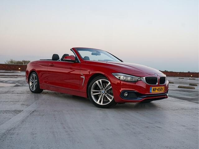 BMW 4-SERIE Cabrio 430i Aut-8. High Exe. l Sport Line l Trekhaak l CarPlay l HiFi l Leder