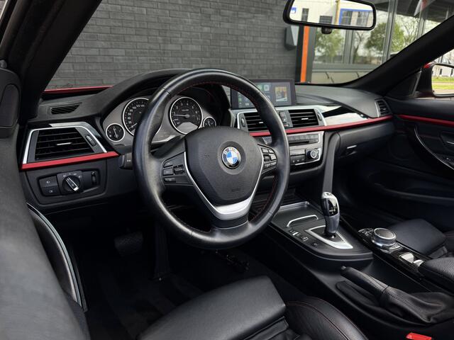 BMW 4-SERIE Cabrio 430i Aut-8. High Exe. l Sport Line l Trekhaak l CarPlay l HiFi l Leder