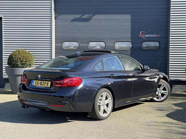 BMW 4-SERIE Gran Coupé 420i High Executive M-Sport | Panoramadak | Lederen Bekleding | Parkeersensoren | Climate Control |
