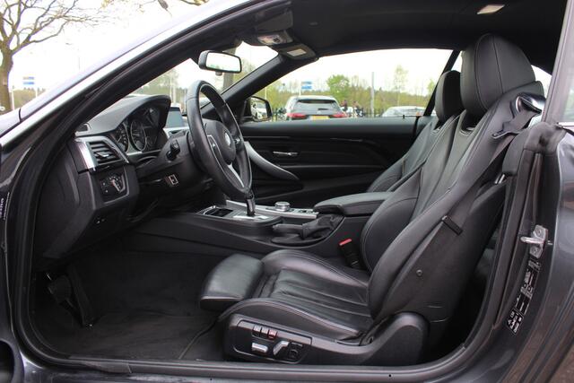 BMW 4-SERIE Cabrio 420i High Executive Ed. M Sport / Camera / Leder / Harman Kardon / Nekverwarming / 19'' / Navigatie / Windscherm / DAB / Stoelverwarming / Cruise Control