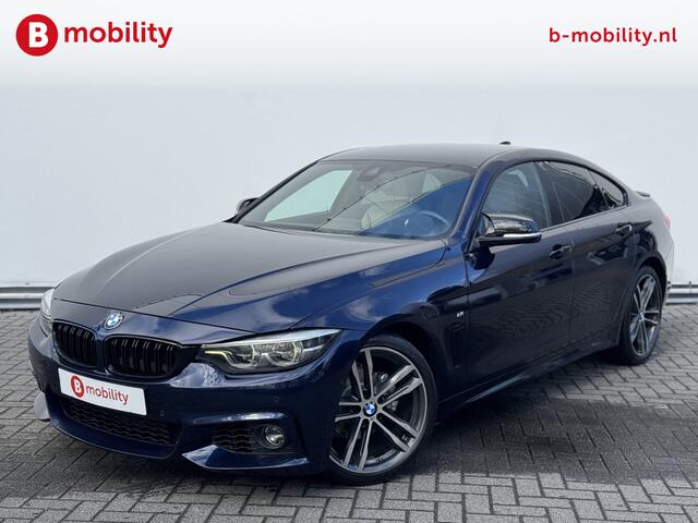 BMW 4-SERIE Gran Coupé 420i High Executive M-Sport 'Tansanit-Blau' Apple CarPlay | Harman/Kardon | Head-Up | DAB Audio | Leer | 360 Camera