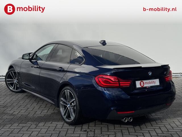 BMW 4-SERIE Gran Coupé 420i High Executive M-Sport 'Tansanit-Blau' Apple CarPlay | Harman/Kardon | Head-Up | DAB Audio | Leer | 360 Camera