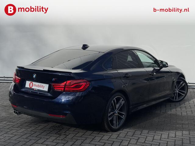 BMW 4-SERIE Gran Coupé 420i High Executive M-Sport 'Tansanit-Blau' Apple CarPlay | Harman/Kardon | Head-Up | DAB Audio | Leer | 360 Camera