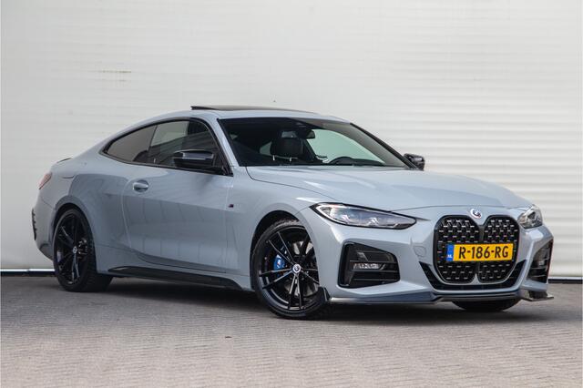 BMW 4-SERIE Coupé 420i High Executive M-Sport, Pano, Leder, Brooklyn Grey