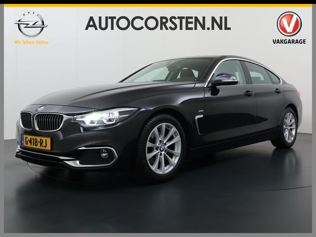 BMW 4-SERIE Gran Coupé 420i Automaat Luxury High Executive Leder Navi-Pro Ecc Cruise Control Elek.Stoelen+Memory+Verwarmd Pdc Lmv Lane Assist USB Elek.Achterklep Led Regen-Lichtsensor