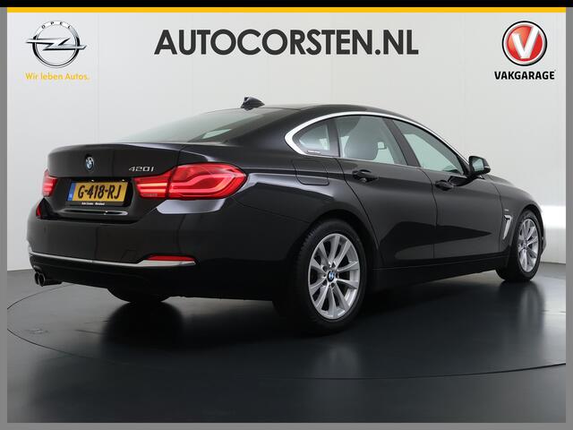 BMW 4-SERIE Gran Coupé 420i Automaat Luxury High Executive Leder Navi-Pro Ecc Cruise Control Elek.Stoelen+Memory+Verwarmd Pdc Lmv Lane Assist USB Elek.Achterklep Led Regen-Lichtsensor