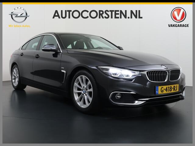 BMW 4-SERIE Gran Coupé 420i Automaat Luxury High Executive Leder Navi-Pro Ecc Cruise Control Elek.Stoelen+Memory+Verwarmd Pdc Lmv Lane Assist USB Elek.Achterklep Led Regen-Lichtsensor