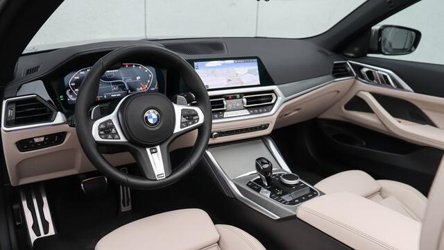 BMW 4-SERIE Cabrio M440i xDrive High Executive | Head-up | Nekverwarming | Harman/Kardon | Comfort Access | Stuurwielverwarming