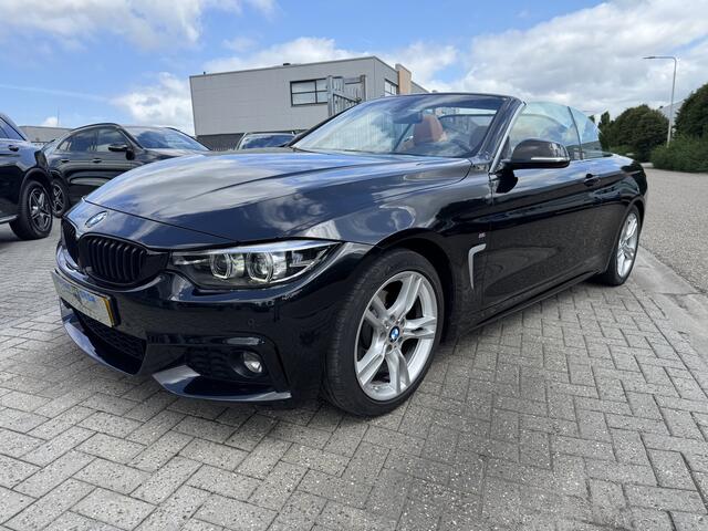 BMW 4-SERIE Cabrio 420i M-sport Trekhaak | Leer | Memory | Windscherm | Spiegel pakket