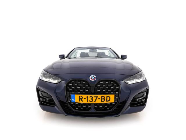 BMW 4-SERIE Cabrio 420i High Executive M-Sportpack (INCL.BTW) *LEATHER | FULL-LED | MEMORY-PACK | BLIND-SPOT | DIGI-COCKPIT | HIFI-SOUND | SHIFT-PADDLES | CAMERA | DAB | NAVI-FULLMAP | TOWBAR | 19''ALU*
