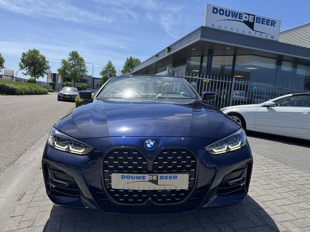 BMW 4-SERIE Cabrio 430i High Executive M sport air scarfe, HiFi systeem, stuur verwarmd, windscherm,