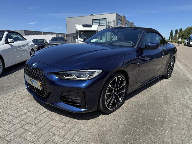 BMW 4-SERIE Cabrio 430i High Executive M sport air scarfe, HiFi systeem, stuur verwarmd, windscherm,