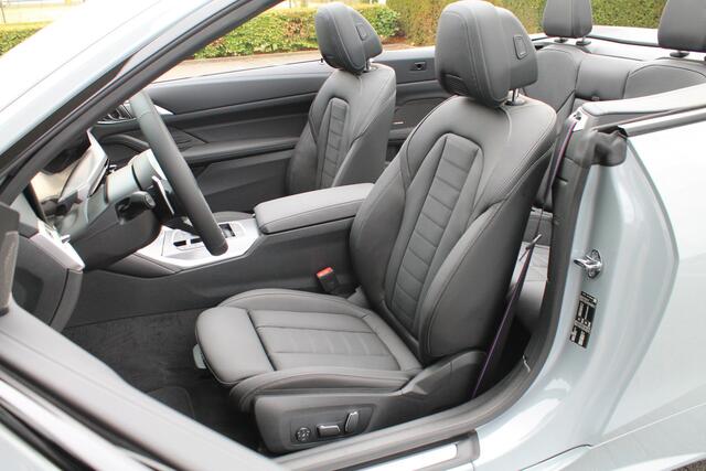 BMW 4-SERIE Cabrio 420i M Sport Automaat / Air Collar / Parking Assistant Plus / Comfort Access / Stuurverwarming / M Sportonderstel / Live Cockpit Professional