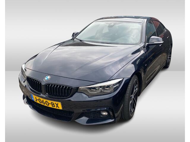 BMW 4-SERIE Gran Coupé 430i High Exe. M Sport / Schuifdak / Camera / Head-up / Harman Kardon / 19'' / Leder / Navigatie / Dodehoek / DAB / Stoelverwarming / Cruise Control
