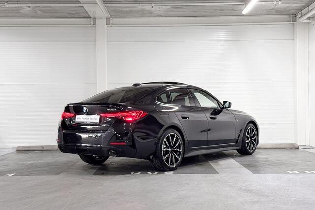 BMW 4-SERIE Gran Coupé 420i High Executive | M-Sport Pro | Comfort Pack | Stuurwielverwarming | Active Cruise Control | HiFi System |Schuif-/kanteldak | Comfort Access | Huisselectie