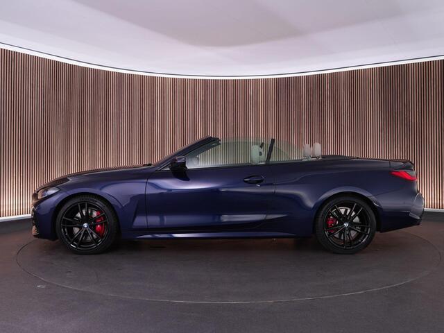 BMW 4-SERIE Cabrio M440i 374pk xDrive High Executive |M-sport|Harman&Kardon|Laser LED|nek verwarming|dealer o.h.|head-up|360 camera|memory|Apple Carplay|stoelverwarming|19" LMV|
