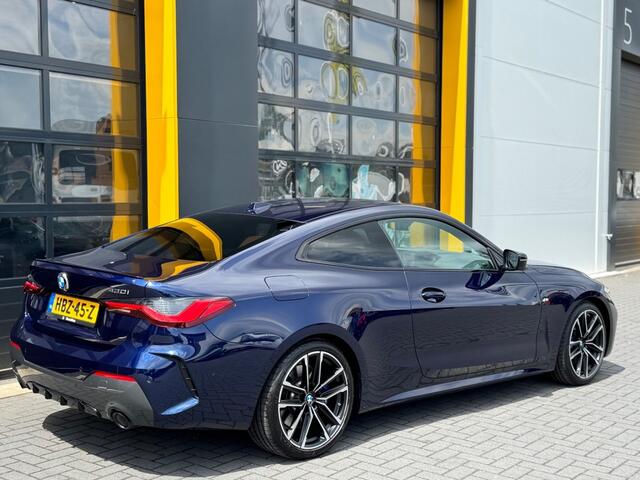 BMW 4-SERIE 430I Coupe High Executive M Sport Schuif-/kanteldak 19 Inch NL-Auto Harman Kardon