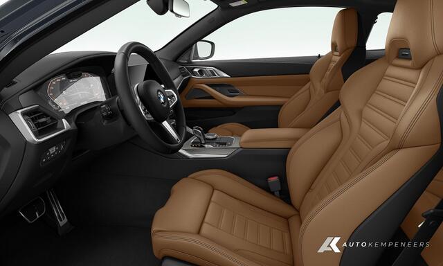 BMW 4-SERIE M440i xDrive Coupé M Sport | M-Seats | Schuifdak | Leder Dash. | Driving Ass. Prof. | Onderhoudscontract | Harman/Kardon | Head-Up | 20' Inch |