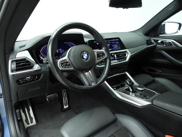 BMW 4-SERIE Coupe 430i | M-Sportpakket | LED | Navigatie | Sportstoelen | Active cruise | DAB | Hifi speakers | Alu 18 inch