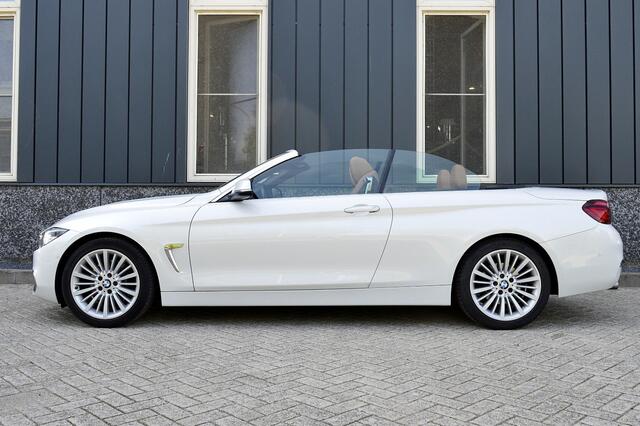 BMW 4-SERIE Cabrio 430i High Executive Edition Rijklaarprijs-Garantie Leder Sport interieur Led Camera Airco Navigatie
