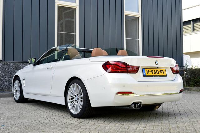 BMW 4-SERIE Cabrio 430i High Executive Edition Rijklaarprijs-Garantie Leder Sport interieur Led Camera Airco Navigatie