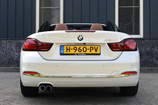 BMW 4-SERIE Cabrio 430i High Executive Edition Rijklaarprijs-Garantie Leder Sport interieur Led Camera Airco Navigatie