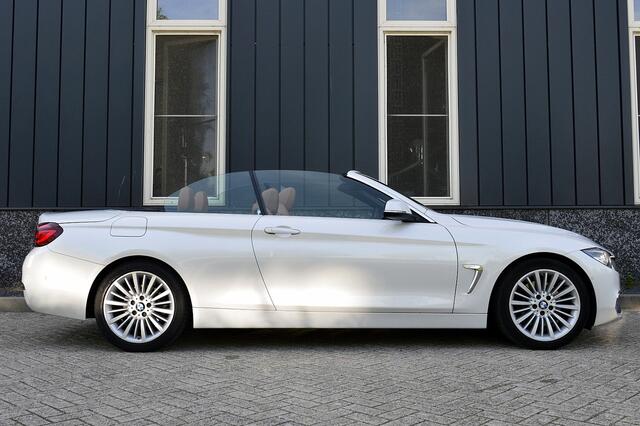 BMW 4-SERIE Cabrio 430i High Executive Edition Rijklaarprijs-Garantie Leder Sport interieur Led Camera Airco Navigatie
