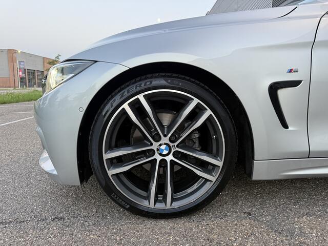 BMW 4-SERIE Cabrio 420i High Exec. M-sport Facelift NAP Dealer OH H&K HUD Leer 19"