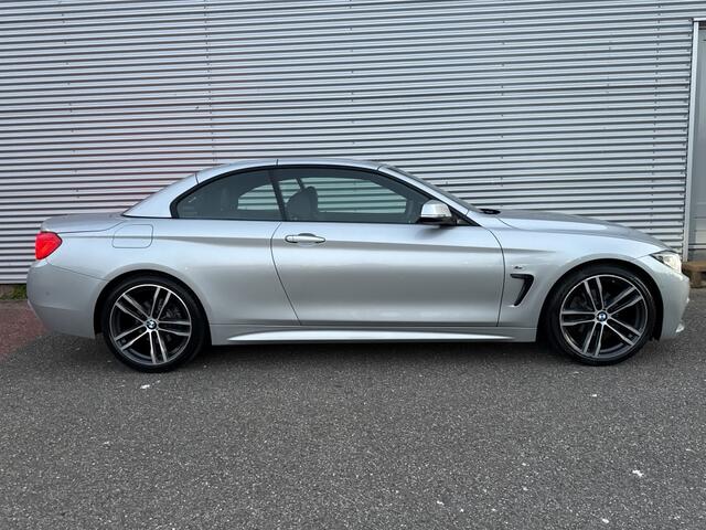 BMW 4-SERIE Cabrio 420i High Exec. M-sport Facelift NAP Dealer OH H&K HUD Leer 19"