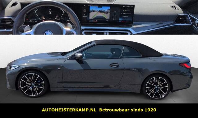 BMW 4-SERIE Cabrio M440i 374 PK WideScreen Camera Stuurverwarming Memory 19 Inch