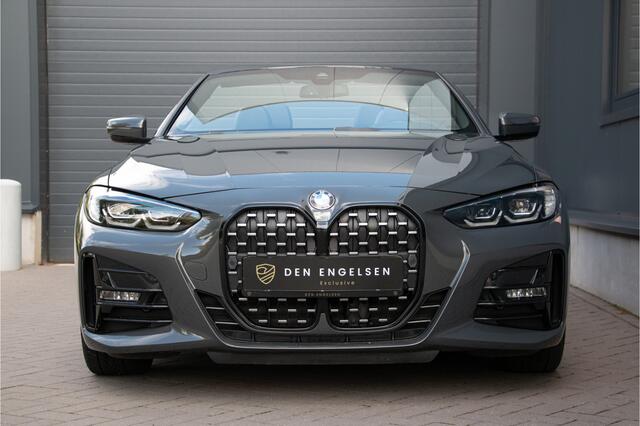BMW 4-SERIE Cabrio 430i M-Sport 245PK | Dravitgrau | Memory | Leder | Cruise Control | Led | Sfeerverlichting | Dab+ | Camera | Alarmsysteem | Stoelverwarming | Dealer O.H