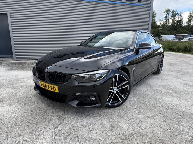 BMW 4-SERIE Cabrio 420i High Executive M Sport LED DAB Navi Pro HiFi Pakket Leder 19 Inch