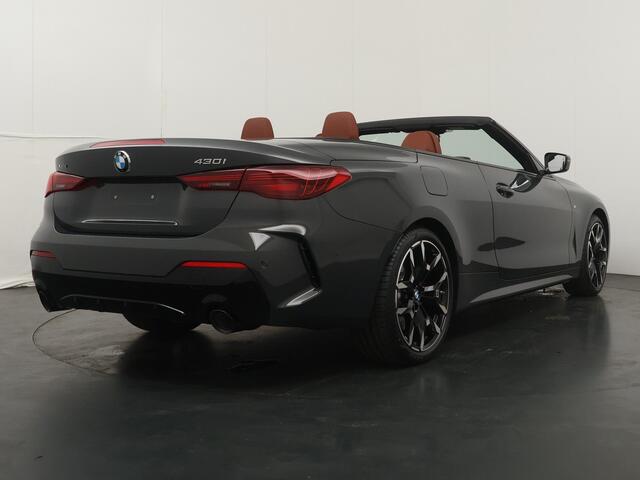 BMW 4-SERIE Cabrio 430i xDrive | M Sportpakket Pro | Harman Kardon | Air Collar | Elektrisch verstelbare voorstoelen met stoelvenilatie | M Adaptief onderstel