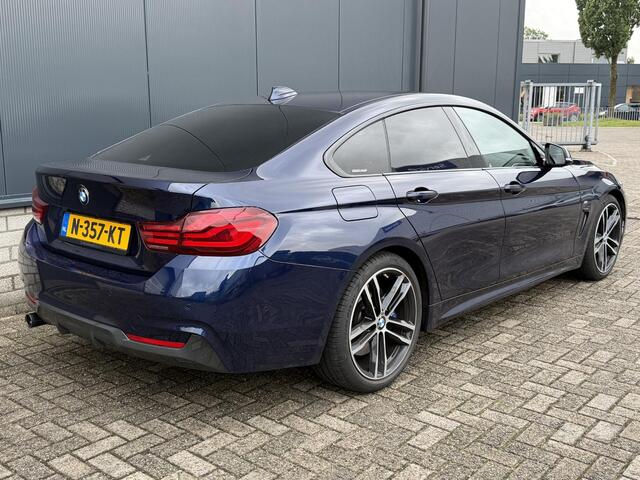 BMW 4-SERIE Gran Coupé 418i Executive Edition 19"/Leder + memory/Schuif-kanteldak/Harman Kardon/Head-up/Stoel + stuurverwarming/360 camera/Trekhaak