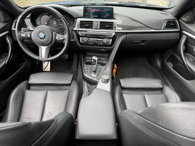 BMW 4-SERIE Gran Coupé 418i Executive Edition 19"/Leder + memory/Schuif-kanteldak/Harman Kardon/Head-up/Stoel + stuurverwarming/360 camera/Trekhaak