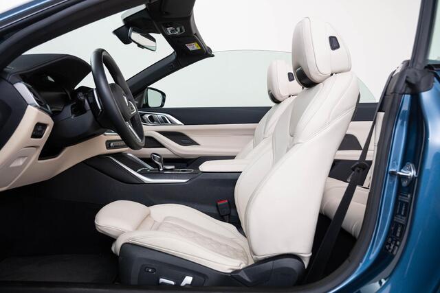BMW 4-SERIE Cabrio M440i xDrive High Executive Driving Assistant Professional - Head up - Harman Kardon - Comfort Access - Elektrisch verwarmde voorstoelen - Air collar - Parking Assistant Plus -