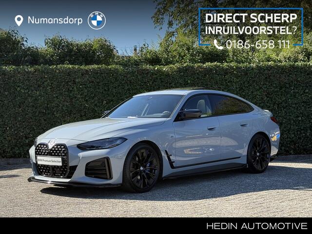 BMW 4-SERIE Gran Coupé M440i xDrive | High Exe | M-Sport | Schuif-/Kanteldak | Elek. Stoelverst. | ACC | Getint Glas