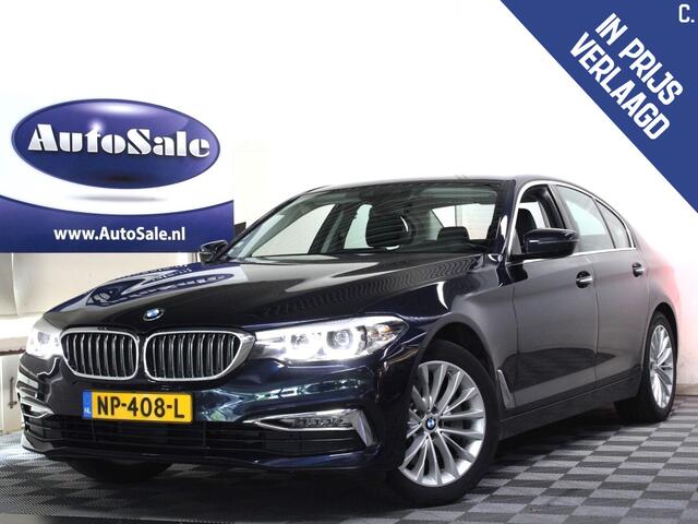 BMW 5-SERIE 530i LUXERY LINE 252pk NL-AUTO LEDER NAV LED '17