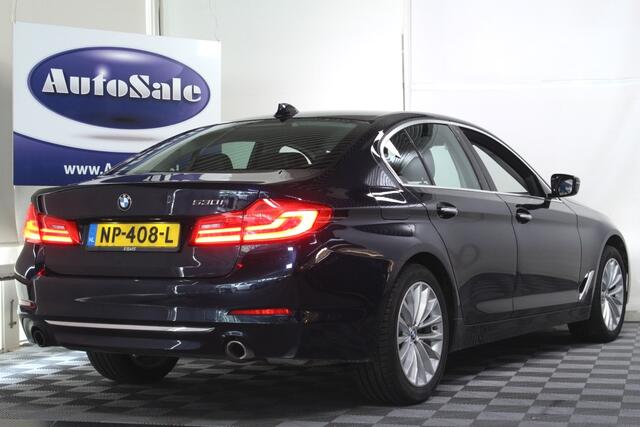 BMW 5-SERIE 530i LUXERY LINE 252pk NL-AUTO LEDER NAV LED '17