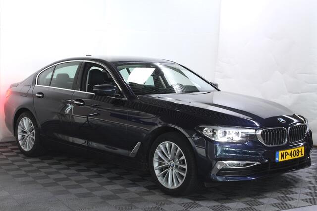 BMW 5-SERIE 530i LUXERY LINE 252pk NL-AUTO LEDER NAV LED '17