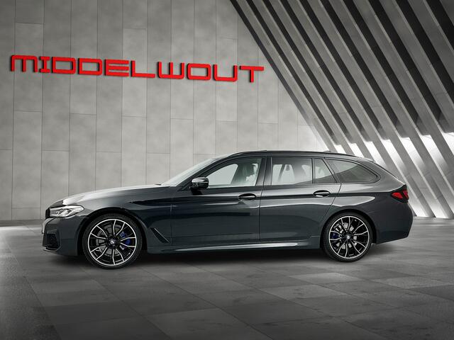 BMW 5-SERIE Touring 520i High Exe/M-Pakk-Remm/Pan.Dak/Leder/20"/BTW/El.Trekhaak