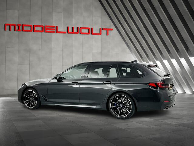 BMW 5-SERIE Touring 520i High Exe/M-Pakk-Remm/Pan.Dak/Leder/20"/BTW/El.Trekhaak