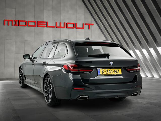 BMW 5-SERIE Touring 520i High Exe/M-Pakk-Remm/Pan.Dak/Leder/20"/BTW/El.Trekhaak