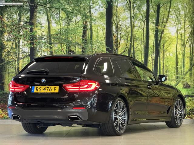 BMW 5-SERIE Touring 530d High Executive | M Pakket | Panoramadak | Elektrische Stoelen + Geheugen | 360° Camera | Head-Up Display | Apple Carplay | Keyless | Harman Kardon | Parkeersensoren |