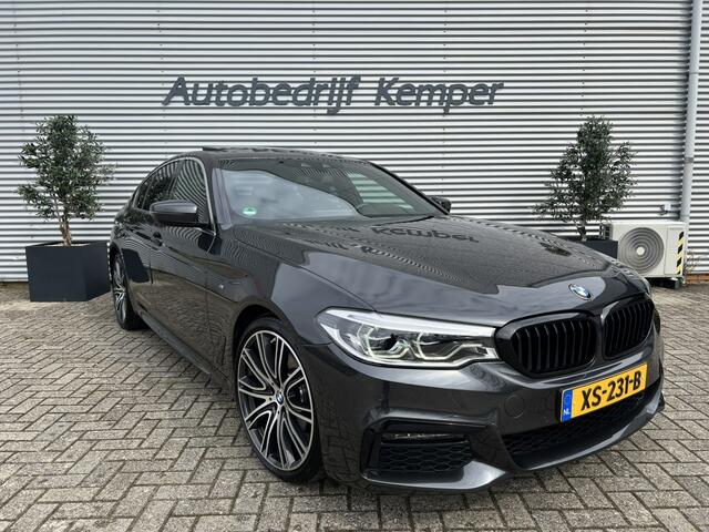 BMW 5-SERIE 520i High Executive M-Sport I Schuifdak I Head-Up I Stuurwielverwarming I Leder I LED I NAP! BOVAG-garantie
